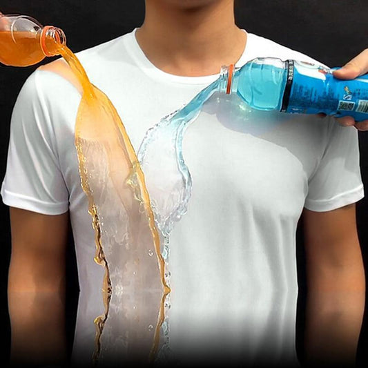 Quick-Drying Waterproof Anti-Fouling Half Sleeve T-Shirt: Stay Dry and Stylish!