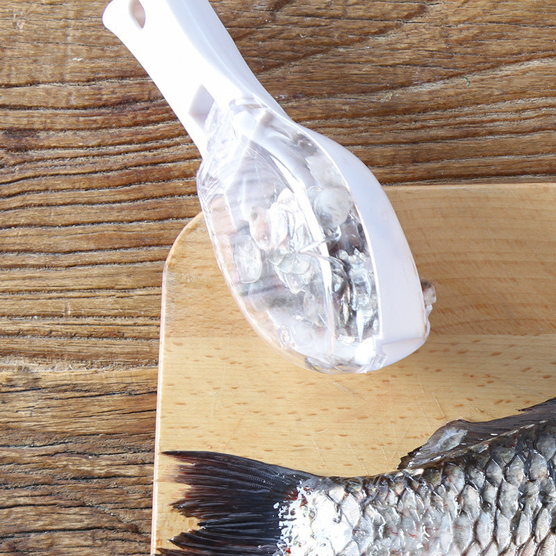 Efficient Fish Scale Remover: Quick Disassembly for Easy Cleaning - Essential Kitchen Tool