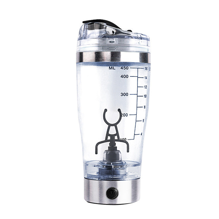USB Rechargeable Electric Protein Shake Blender: Power Your Fitness Routine Anywhere!
