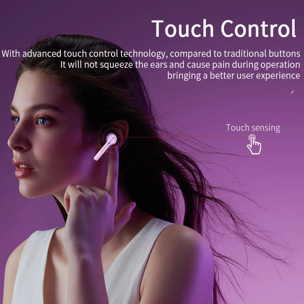 Bluetooth True Wireless Earbuds: Immerse in HD Music with Noise Cancelling