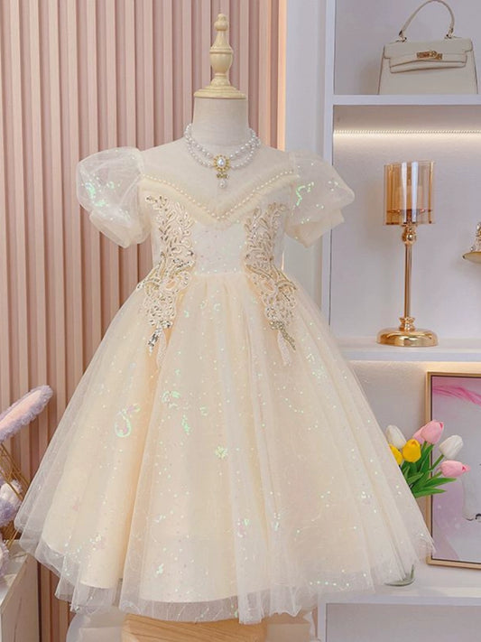 Princess Perfect: Western Style Tulle Tutu Dress with Crown!