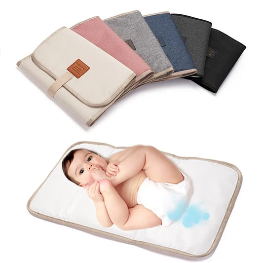 Portable Baby Changing Pad: Foldable, Waterproof, Durable Oxford Diaper Table