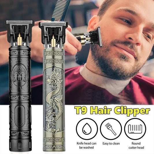 Professional Vintage Electric Rechargeable Hair Trimmer