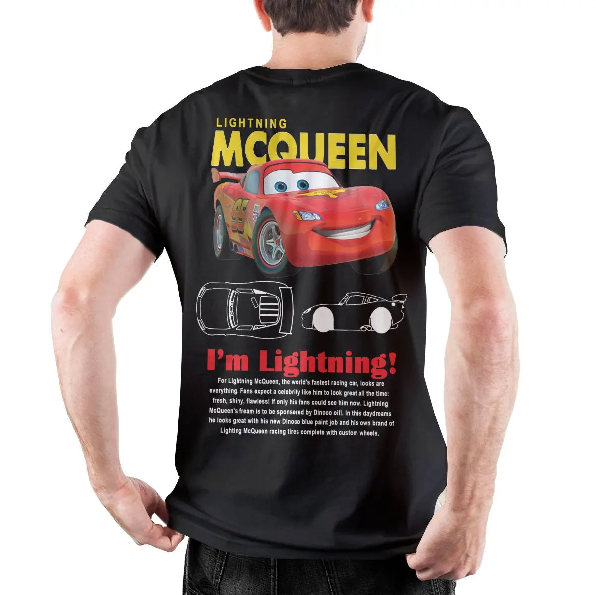 Rev Up Your Style: Lightning McQueen Tees for Men & Women
