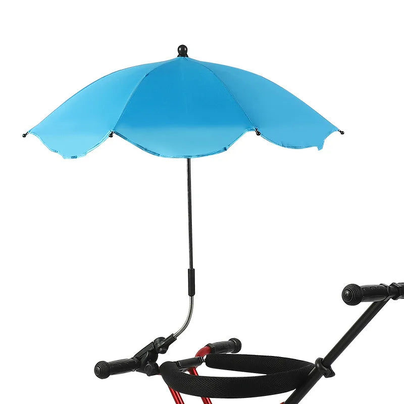 SunSafe: Adjustable UV Protection Umbrella for Baby Strollers