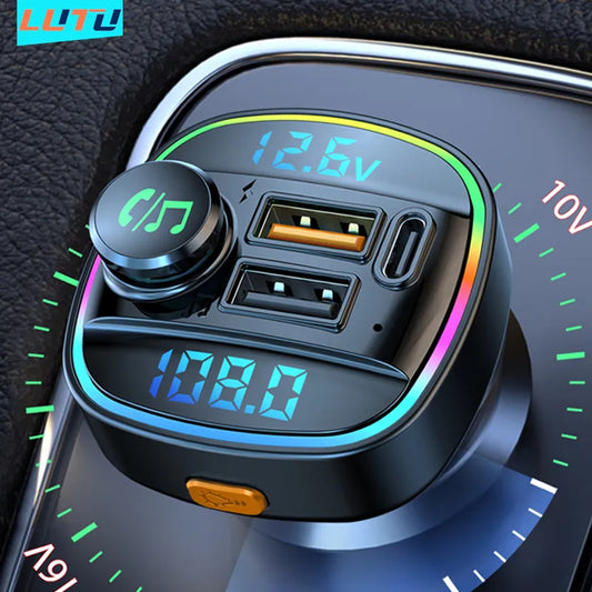 DriveTunes: Bluetooth 5.0 FM Transmitter with Fast Charge
