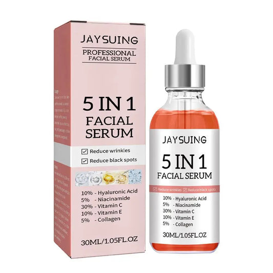 Radiant Renewal: 5-in-1 Vitamin C Facial Serum