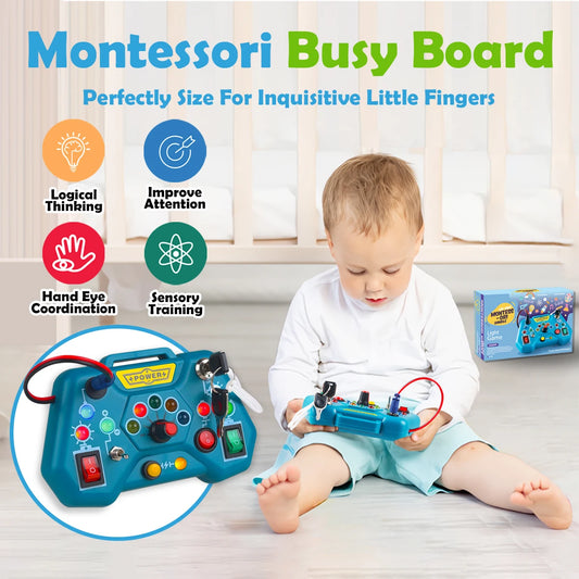 Busy Board Toys for Toddlers- Educational Learning