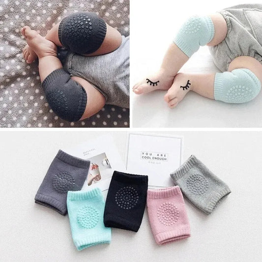 5 Pairs Baby Knee Pads: Anti-Slip Crawling Safety Protectors for Toddlers