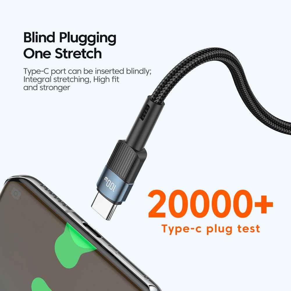 100W USB-C to USB-C Cable: Lightning-Fast Charging