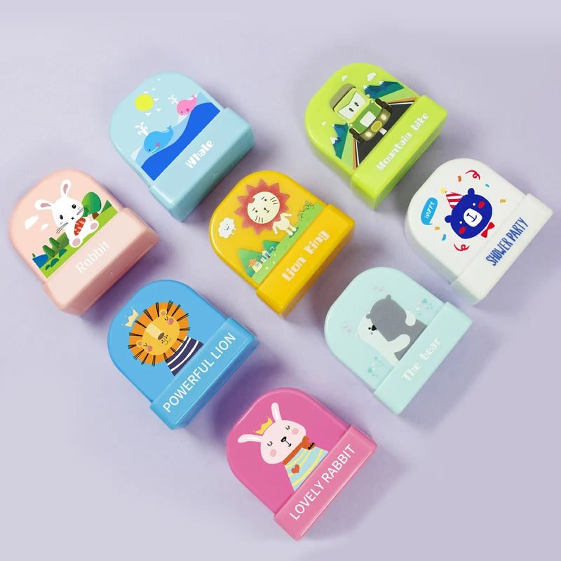 Customizable Cute Children's Name Stamp- Waterproof