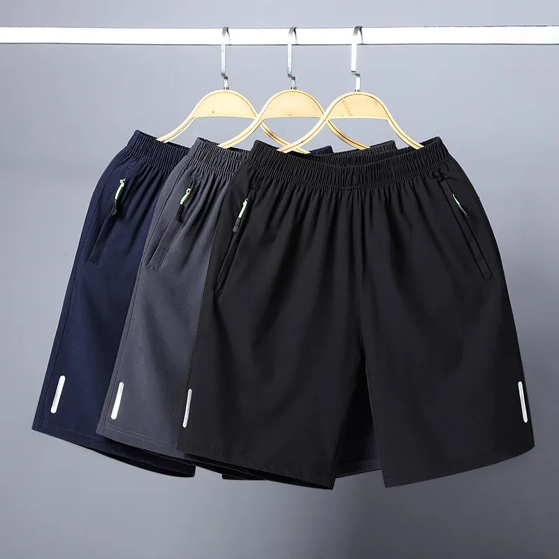 Quick Dry Ice Silk Beach Shorts - Ultimate Men's Gym & Running Gear