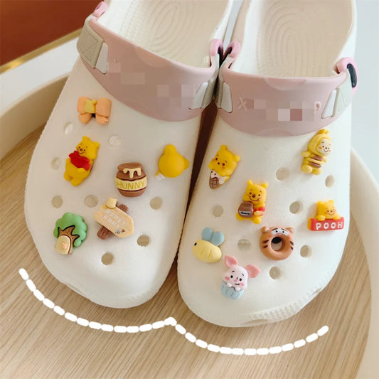 Cute Adorable Bear Shoe Charms for Crocs: Fun Accessories for Everyone!
