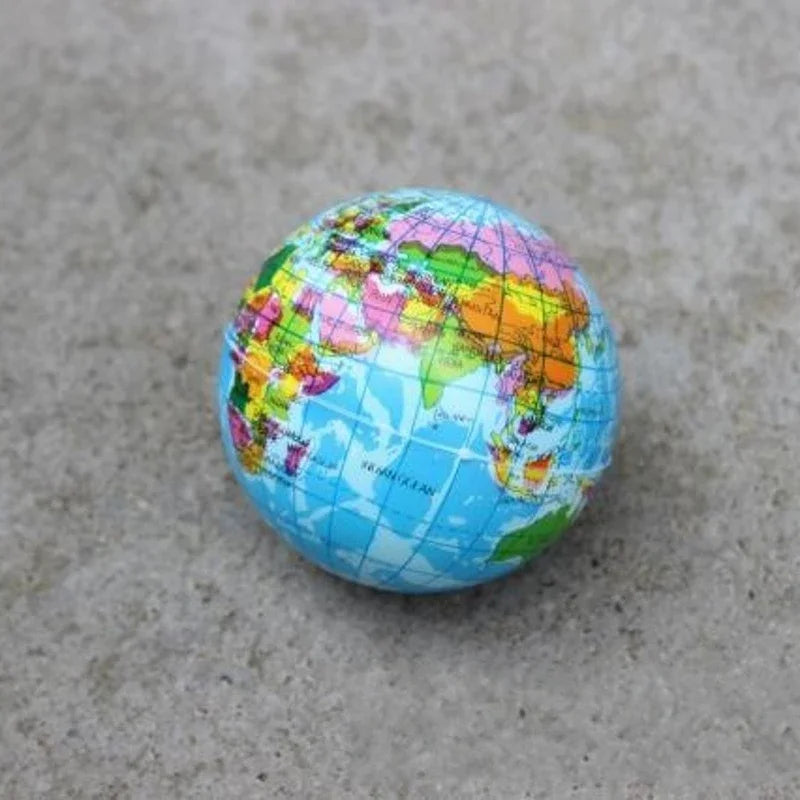 World Globe Stress Balls (6.5cm)