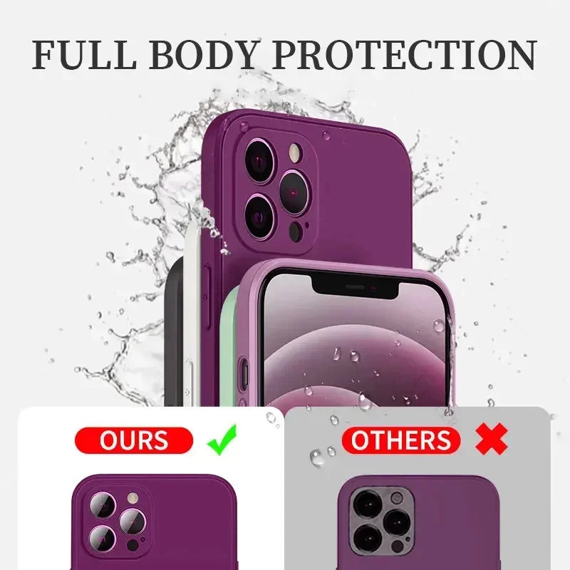 Ultimate Silicone Protection Case for iPhone– Stylish Fall and Collision Shield