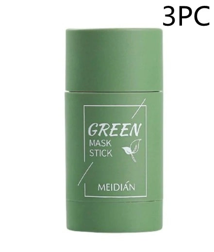 Green Tea Clay Stick Mask: Oil Control, Anti-Acne, and Skin Whitening Power